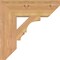 Ekena Millwork Balboa Slat Smooth Bracket, Western Red Cedar, 5 1/2"W x 20"D x 20"H BKT06X20X20BOA06SWR - alternate 4
